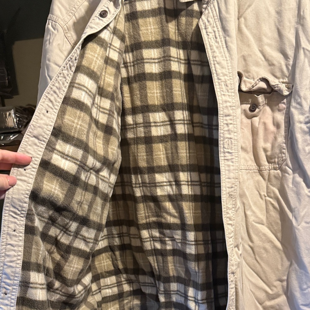 Signature by Levi Strauss Brown and Cream Jacket XL - Picture 2 of 6